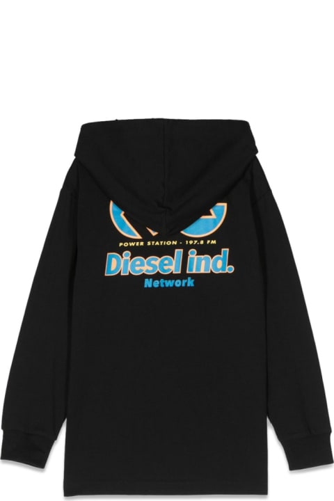 Sweaters & Sweatshirts for Boys Diesel Over Hoodie