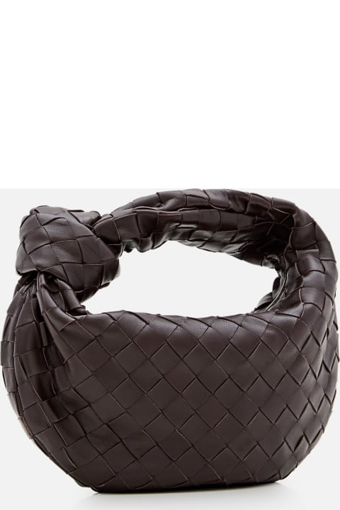 Homeware Bottega Veneta Mini Jodie Leather Handbag