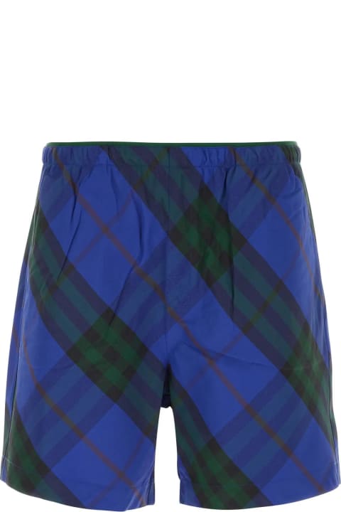 Pants for Men Burberry Printed Nylon Swimming Shorts