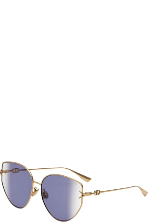 ウィメンズ新着アイテム Dior Eyewear Gipsy 1 - Rose Gold Sunglasses