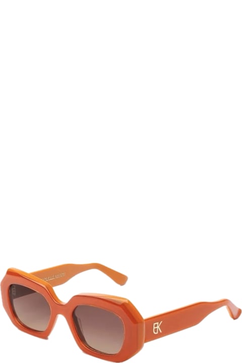 Emmanuelle Khanh for Kids Emmanuelle Khanh Emmanuel Kahn Dixie 107 Glossy Sunset Sunglasses