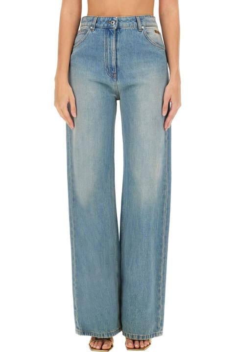 MSGM الجينز لـ السيدات MSGM Jeans Wide Leg