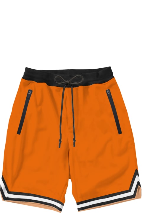 أدوات منزلية MC2 Saint Barth Fluo Orange Swim Shorts Surf Style