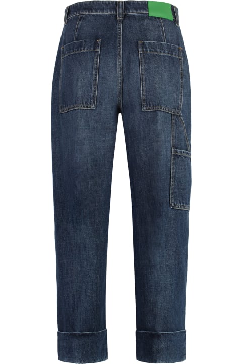 Jeans for Women Bottega Veneta Wide Leg Denim Jeans