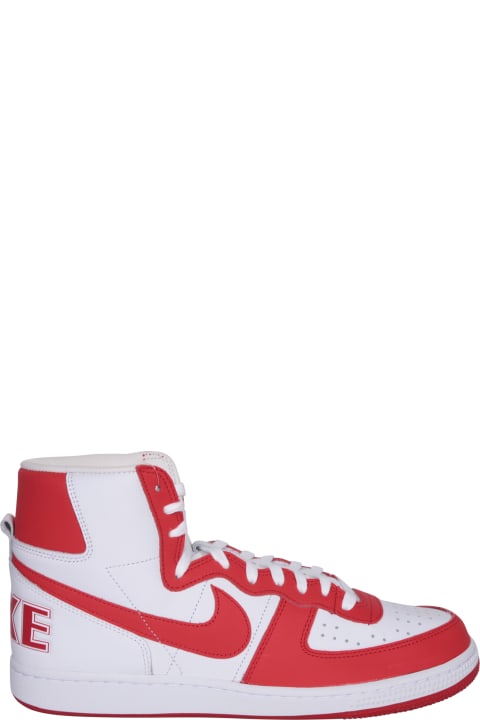 Comme Des Garçons Homme Plus Sneakers for Men Comme Des Garçons Homme Plus Sneakers High-top Nike Terminator Red/white