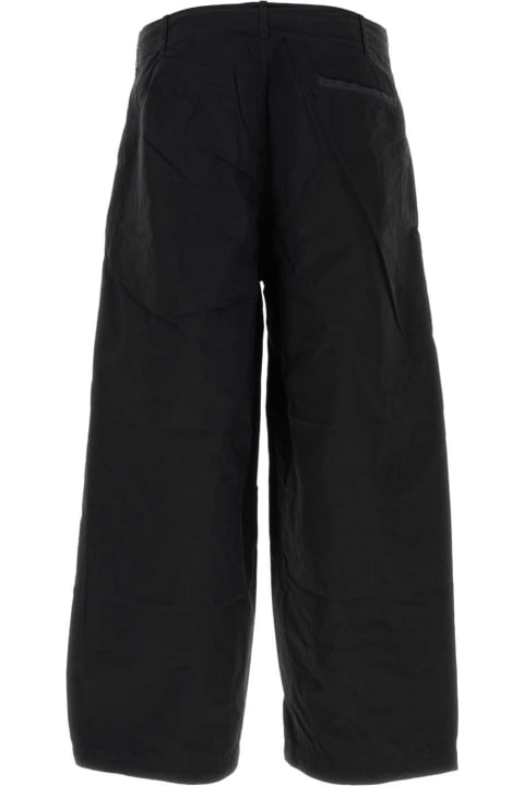 Active & Athleisure for Men Ten C Black Nylon Cargo Pant