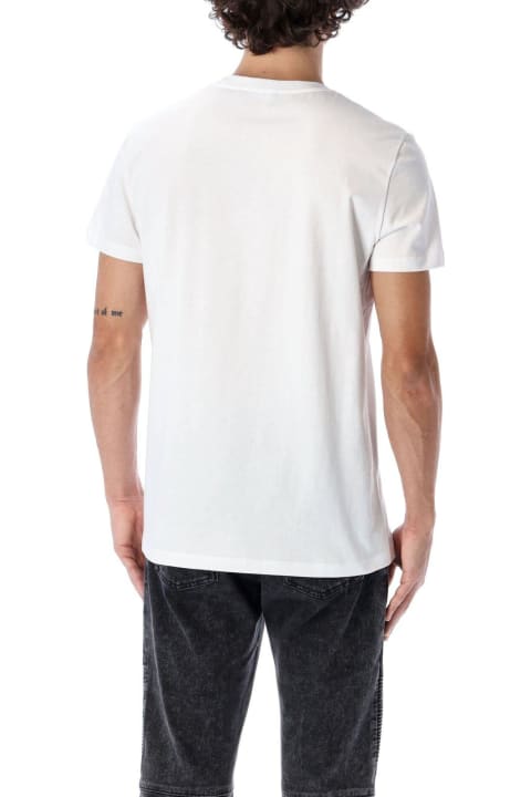 Balmain Clothing for Men Balmain Logo Print Crewneck T-shirt