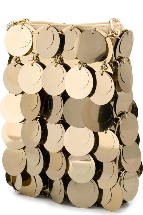 Paco Rabanne for Women Paco Rabanne Sac Soir Sparkle Mini Bag In Gold