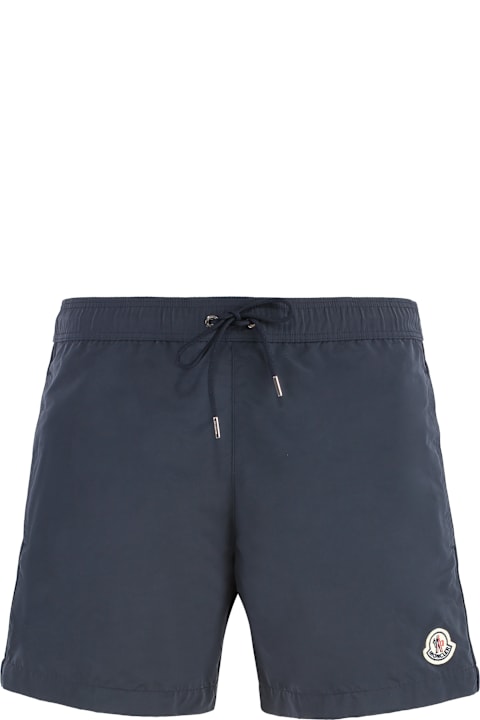 Swimwear Sale for Men Moncler Nylon Swim Shorts