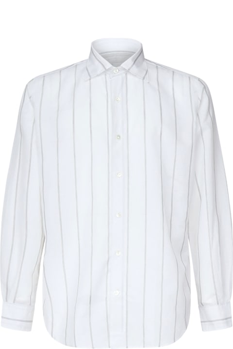 Eleventy Shirts for Men Eleventy Striped Shirt