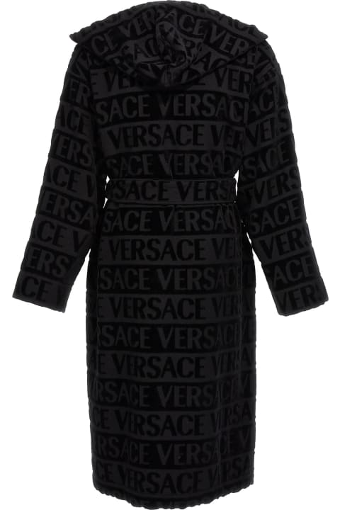 Versace Personal Accessories Versace 'versace Allover' Bathrobe