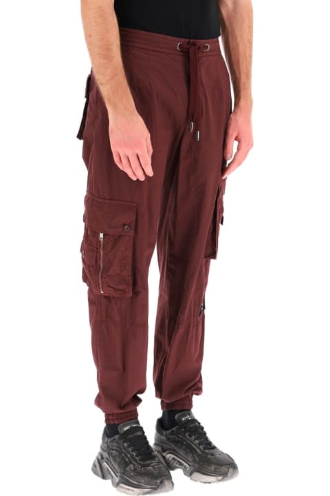 Fleeces & Tracksuits for Men Dolce & Gabbana Cargo Pocket Trousers