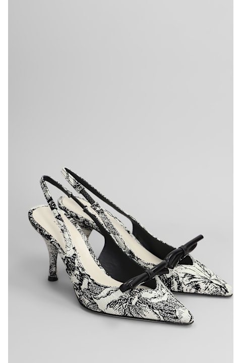 Roberto Festa for Women Roberto Festa Marigold Pumps In White Fabric