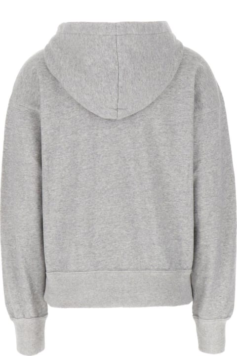 Fleeces & Tracksuits for Women Isabel Marant Sylla Logo Embroidered Drawstring Hoodie