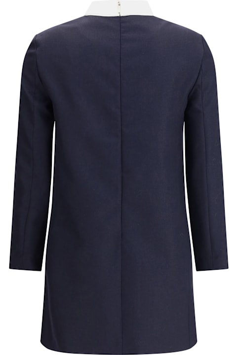 Homeware Thom Browne High Wool Suiting Shift Dress