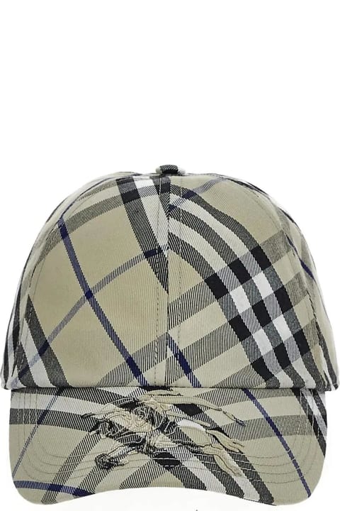 Hats for Women Burberry Check Baseball Cap