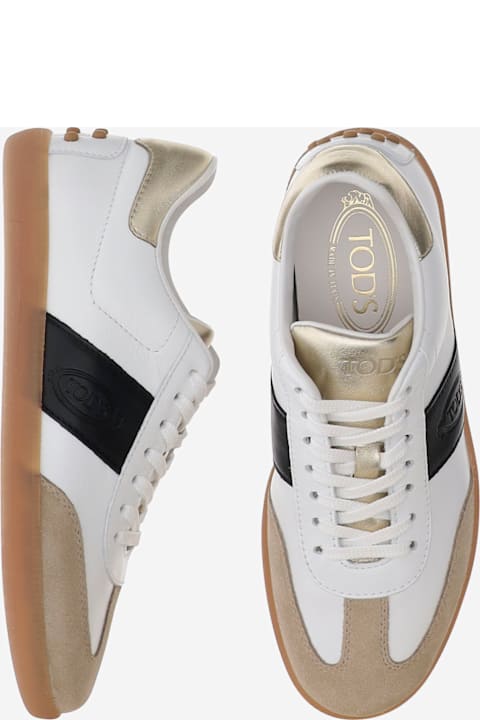 Tod's Sneakers for Women Tod's Leather Tabs Sneakers