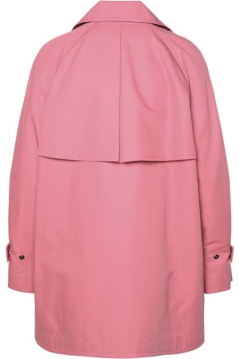 Fay Coats & Jackets for Women Fay Cotton Trench Coat With Hook