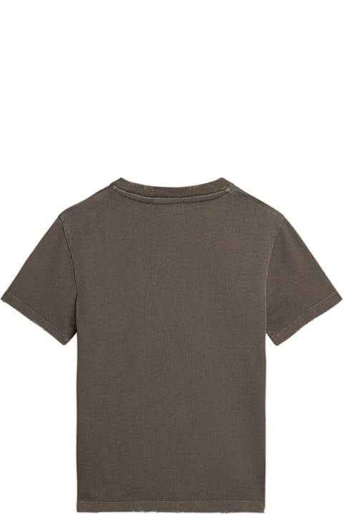 أدوات منزلية Golden Goose Golden Goose Cotton T-shirt With Logo