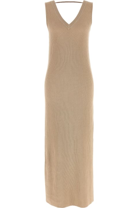 Clothing for Women Brunello Cucinelli Ribbed Dress