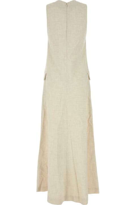 Homeware Camilla and Marc Sand Stretch Polyester Blend Floris Dress