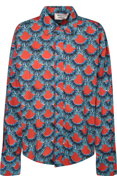 Homeware Alessandro Enriquez Red Shell Shirt