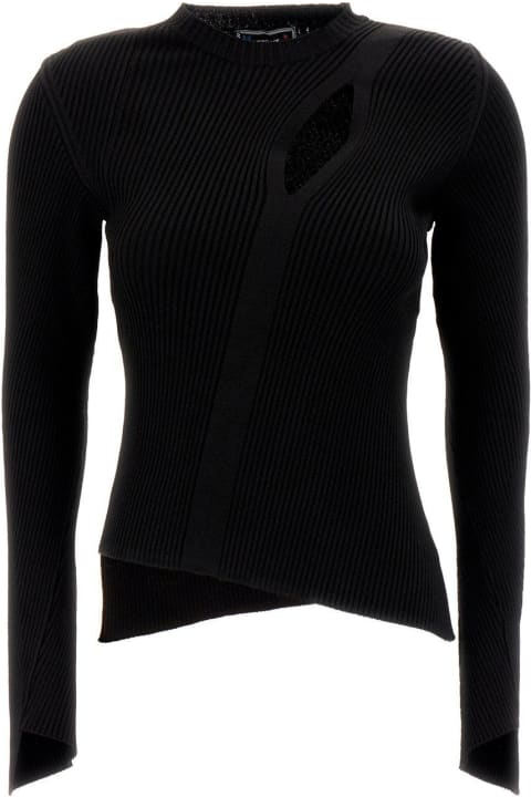 Versace Clothing for Women Versace Asymmetric Knitted Jumper