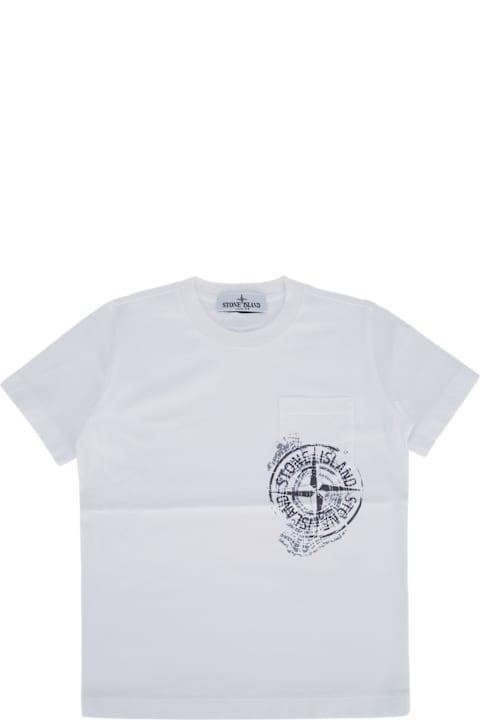 Stone Island Junior T-Shirts & Polo Shirts for Boys Stone Island Junior Ss T-shirt