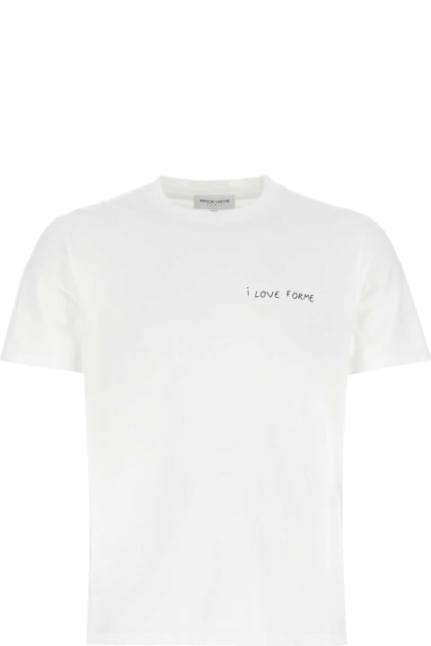 メンズ Maison Labicheのウェア Maison Labiche White Cotton T-shirt