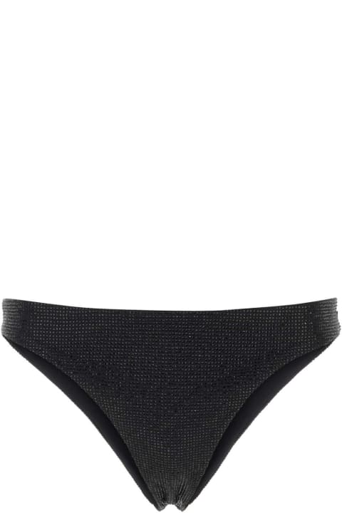 ウィメンズ Pradaの水着 Prada Black Stretch Re-nylon Bikini Bottom