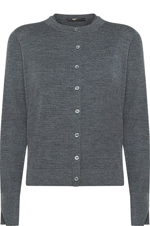 Seventy for Women Seventy Gray Merino Wool Cardigan