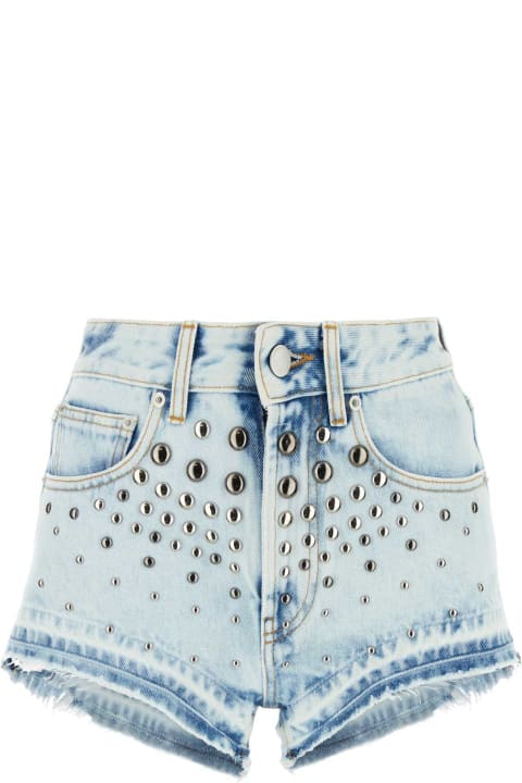 Alessandra Rich Pants & Shorts for Women Alessandra Rich Denim Shorts