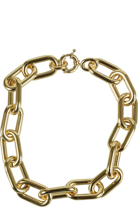 ウィメンズ ネックレス Federica Tosi 'norah' Gold-plated Chain Necklace Woman Federica Tosi