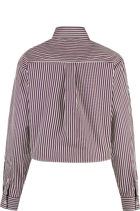 Isabel Marant Topwear for Women Isabel Marant Fleora Striped Poplin Shirt