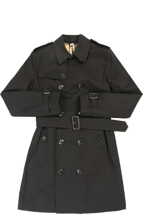 Coats & Jackets for Girls Burberry Cotton Trench