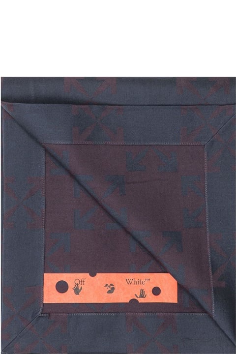 テキスタイル＆リネン Off-White Logo Patch Table Cloth
