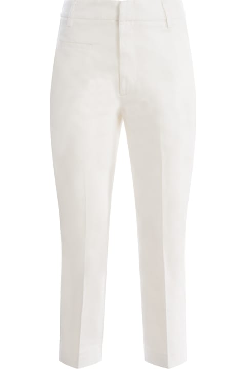 Fashion for Women Dondup Trousers Dondup "ariel" In Stretch Cotton