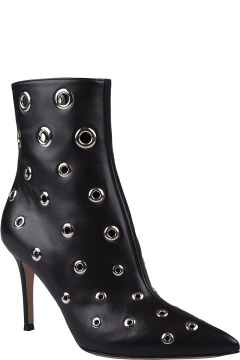 Fashion for Women Gianvito Rossi Lydia Bootie 85 Ankle Boots In Black