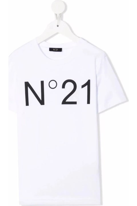 N.21 T-Shirts & Polo Shirts for Boys N.21 N°21 T-shirts And Polos White