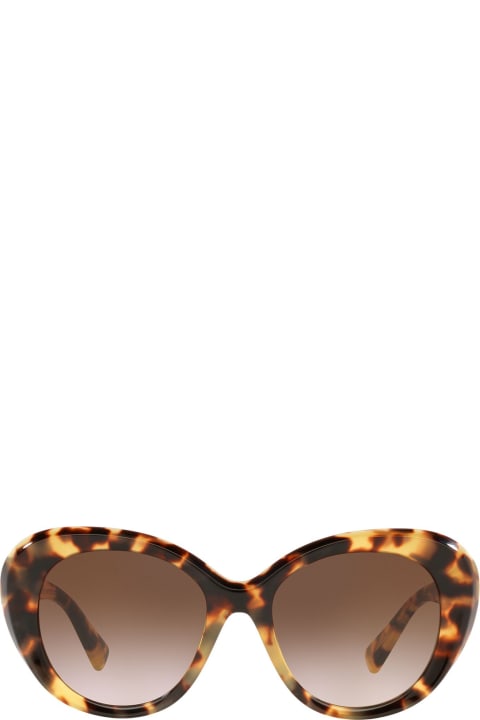 Valentino Eyewear Eyewear for Women Valentino Eyewear Va4113 Light Havana Sunglasses