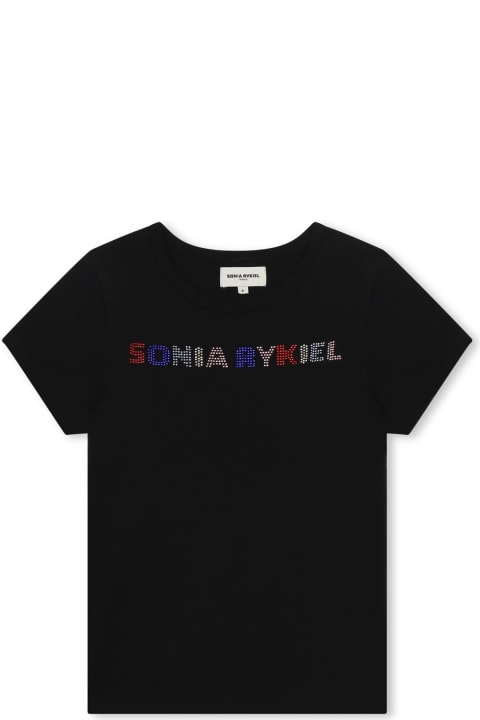 Sonia Rykiel T-Shirts & Polo Shirts for Girls Sonia Rykiel T-shirt With Decoration