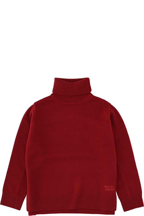 Maison Kitsuné for Kids Maison Kitsuné Turtleneck Sweater