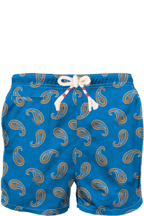 Homeware MC2 Saint Barth Man Swim Shorts With Paisley Print