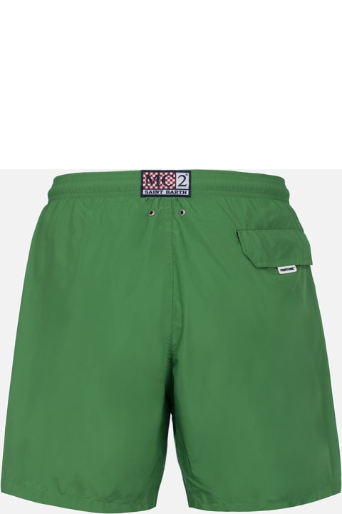 Homeware MC2 Saint Barth Man Lightweight Fabric Grass Green Swim-shorts Lighting Pantone | Pantone® Special Edition