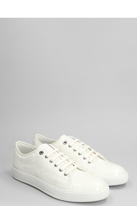 Lanvin Sneakers for Men Lanvin Dbb1 Sneakers In White Suede