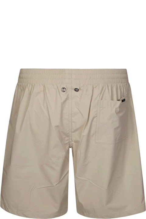 Herno Pants for Men Herno Logo Plaque Bermuda Cargo Shorts