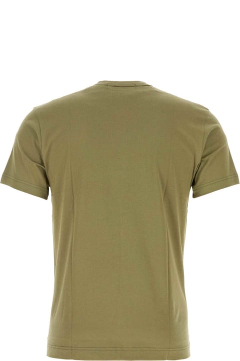Clothing Sale for Men Comme des Garçons Khaki Cotton T-shirt