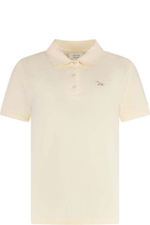 Maison Kitsuné Clothing for Women Maison Kitsuné Cotton-piqué Polo Shirt