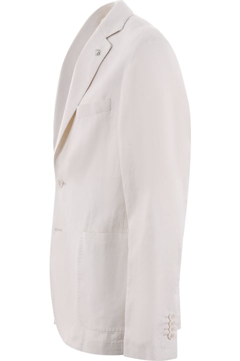 Manuel Ritz Clothing for Men Manuel Ritz Manuel Ritz Linen Jacket