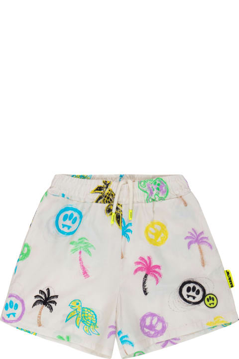 Bottoms for Girls Barrow Shorts Con Stampa